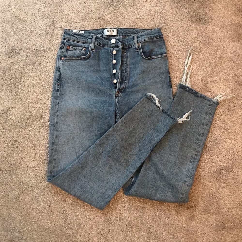 AGOLDE Nico Slim Fit Jeans Size 27